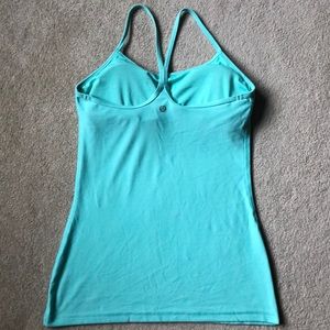 Lululemon Power Y Seafoam Mint Tank